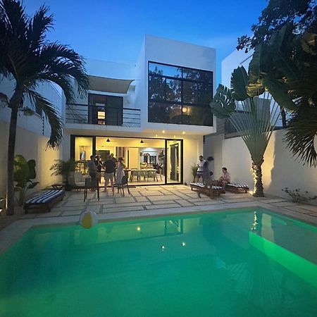 Wonderful Tropical Home 3Br, Garden, Private Pool. ตูลุม ภายนอก รูปภาพ
