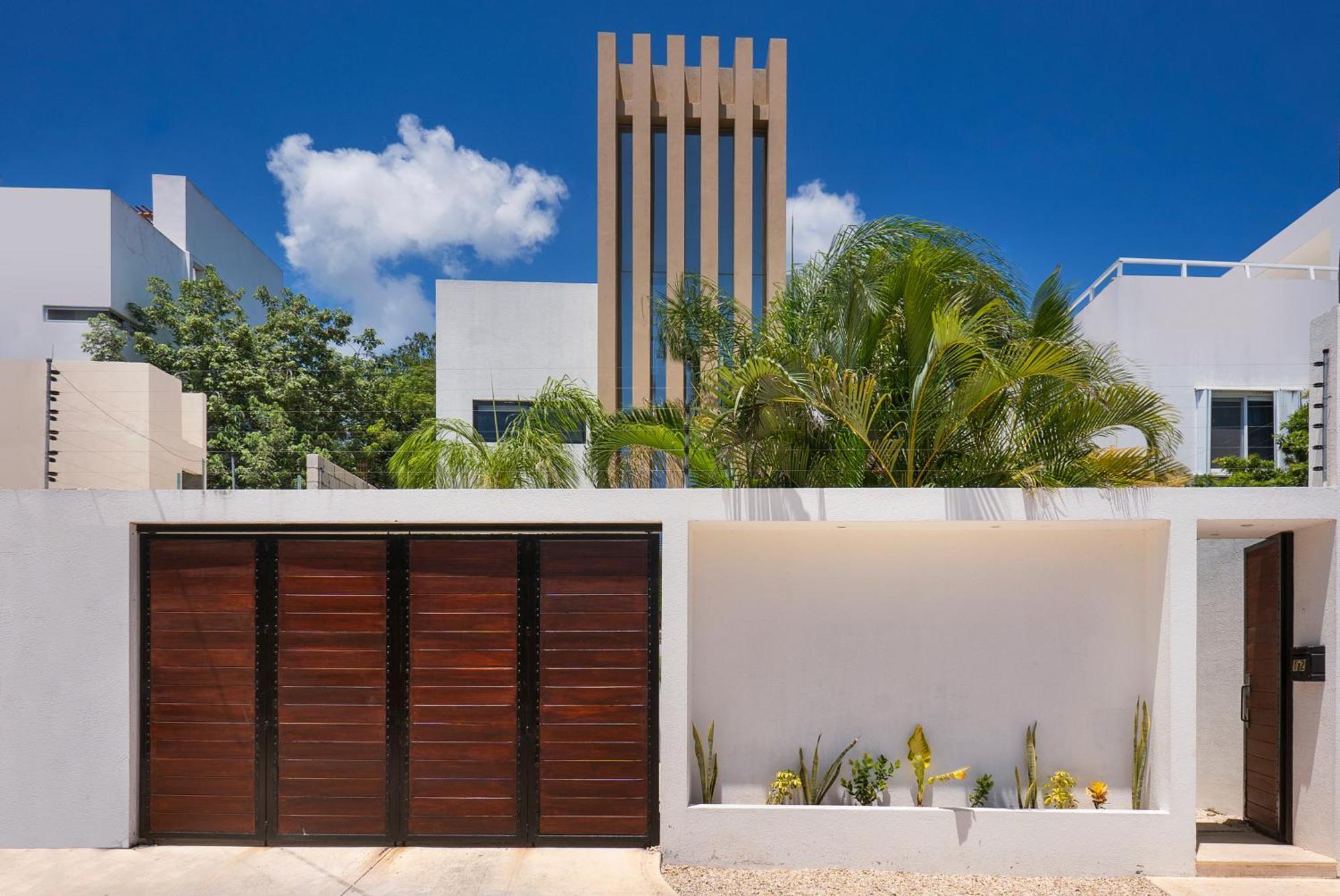 Wonderful Tropical Home 3Br, Garden, Private Pool. ตูลุม ภายนอก รูปภาพ