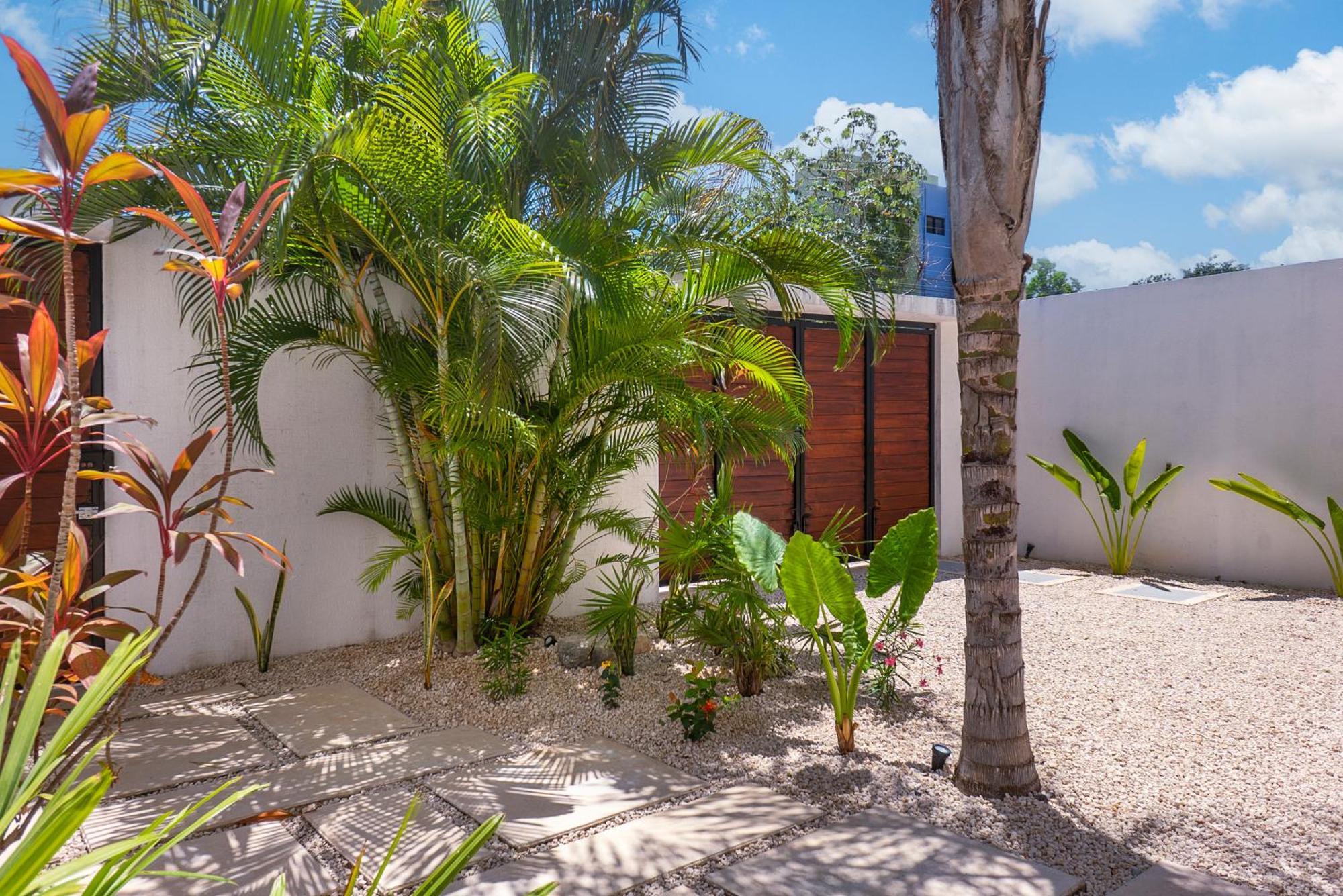 Wonderful Tropical Home 3Br, Garden, Private Pool. ตูลุม ภายนอก รูปภาพ